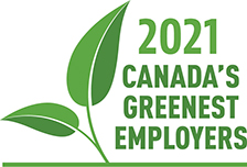 Canada's Greenest Employers logo 2021