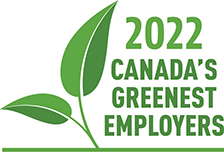 Canada's Greenest Employers logo 2022