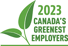 Canada's Greenest Employers logo 2023