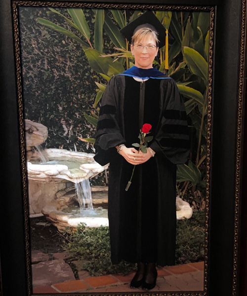 Joy Richards PhD. Graduation