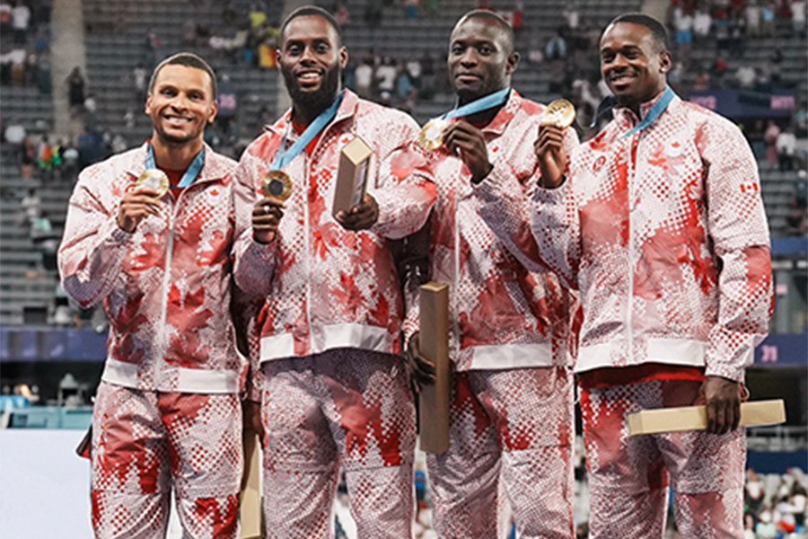 Team Canada 4x100 Relay