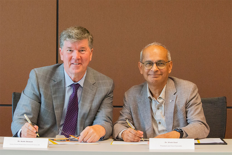 Dr. Keith Stewart and Dr. Vivek Goel